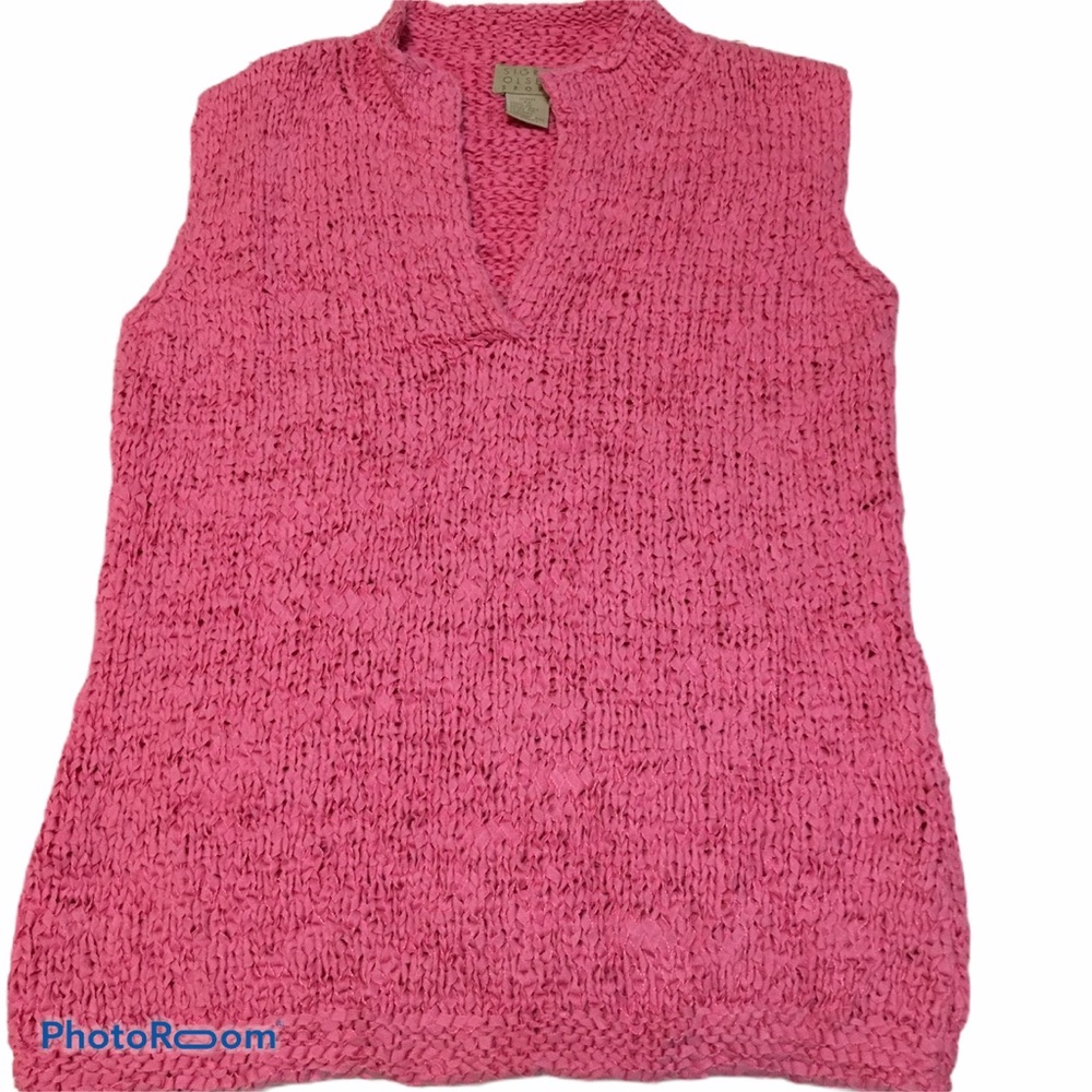 Sigrid Olsen Sport Top Pink Size Medium Petite